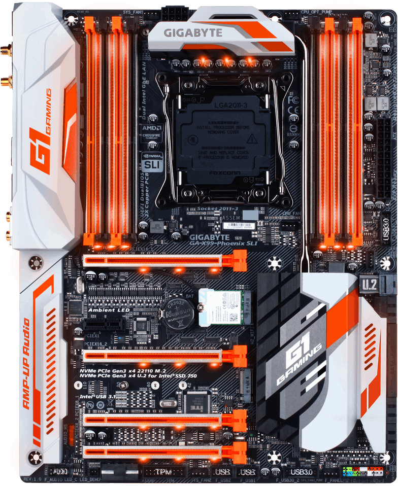 Gigabyte GA-X99-Phoenix SLI - Motherboard Specifications On